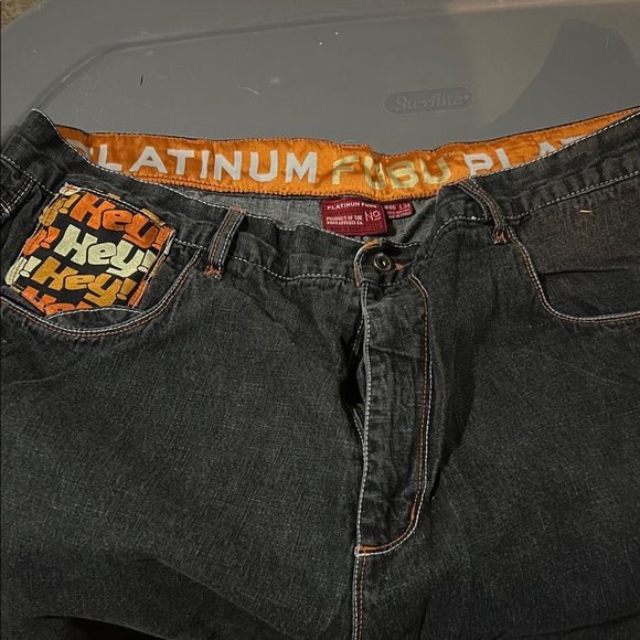FUBU Other - FUBU Men's Dark Gray Relaxed Jeans sz 46 -34